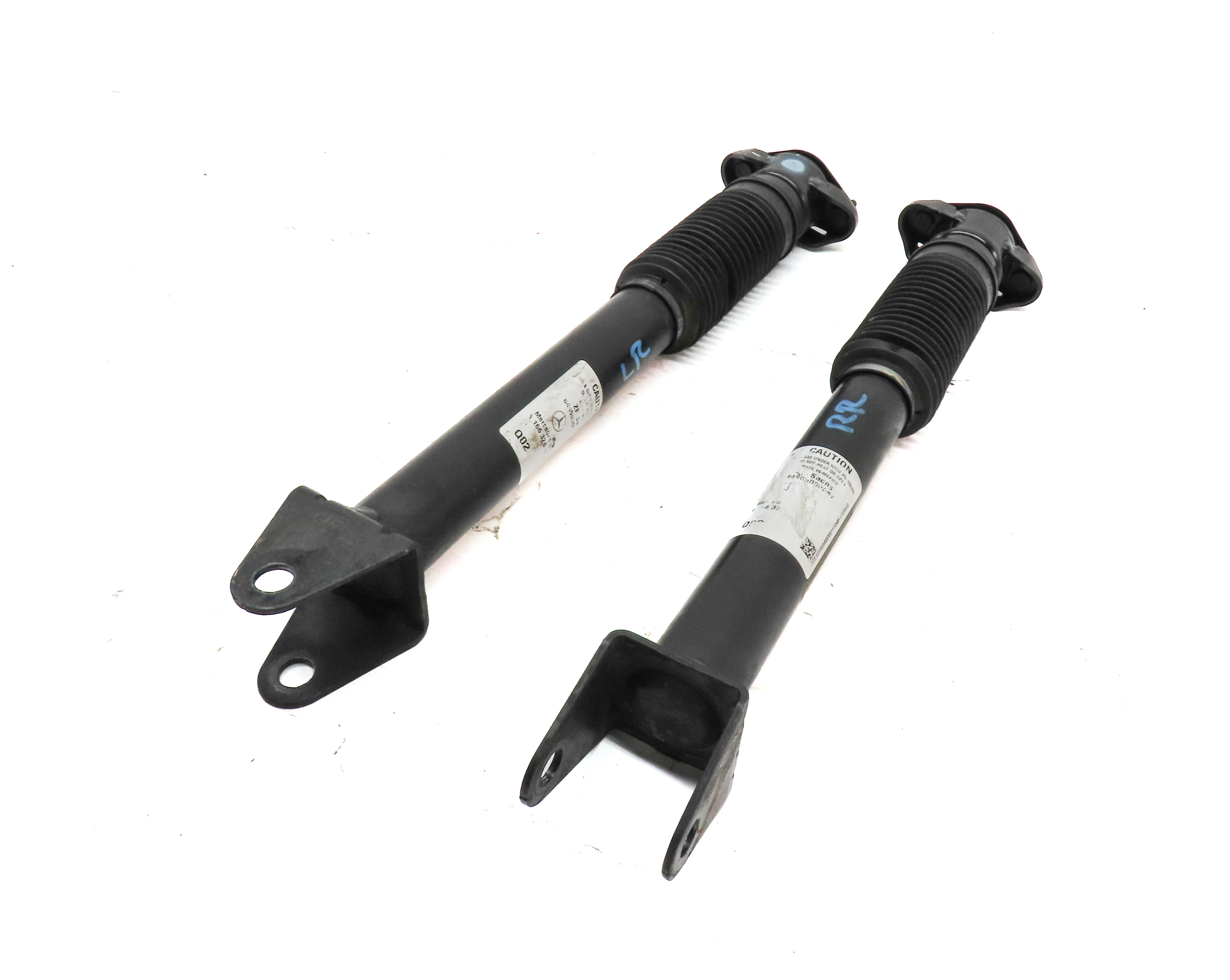 2012 MERCEDES ML550 (W166) AWD REAR LEFT & RIGHT STANDARD SHOCK STRUT SET/2 — exact item pictured